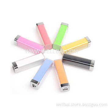 2600mAh Power Bank Universal USB External Backup Battery Lips Charger